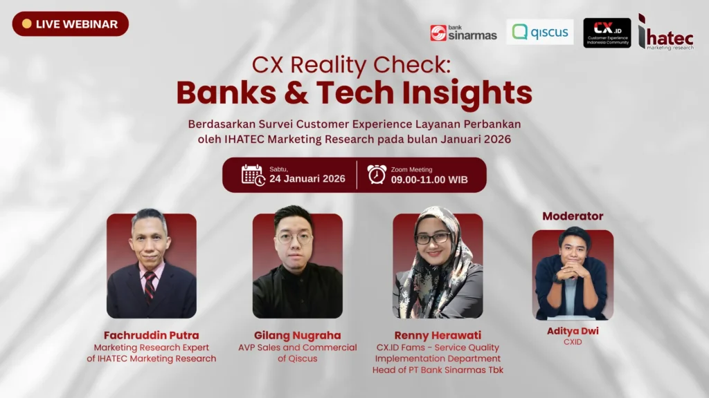 CX Reality Check: Webinar Ungkap Faktor Loyalitas Nasabah & Peran AI di Perbankan